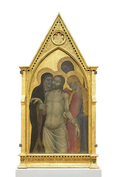 Man of sorrows, 1350-1369, (panel)