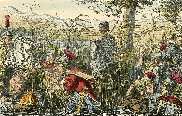 Marius discovered in the Marshes at Minturnae