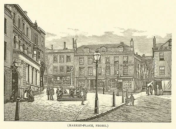 Market-Place, Frome (engraving)