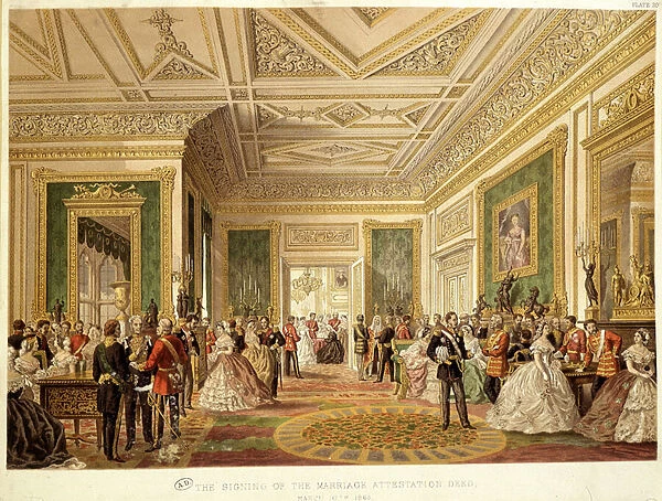 The Marriage of Prince of Wales Edward VII, 1863