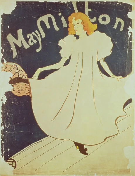May Milton, France, 1895