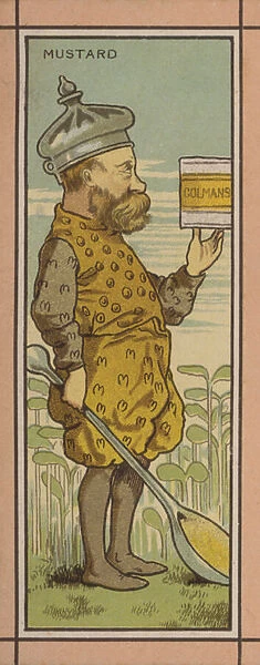 Menu illustration: Mustard (colour litho)