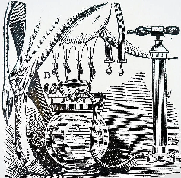 A milking machine invented by Edward M Knolling of Sandy Creek
