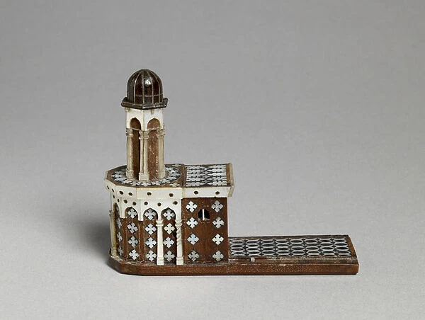 Model of the Church of the Holy Sepulchre (wood & mother of pearl)