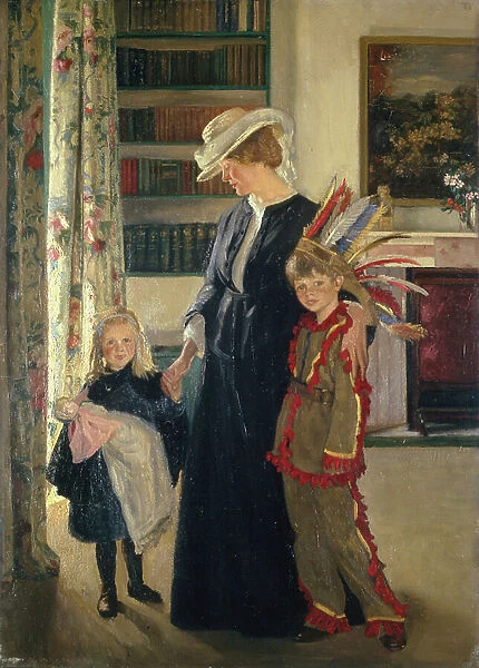 In The Morning Room, 1906-10 (oil on canvas)