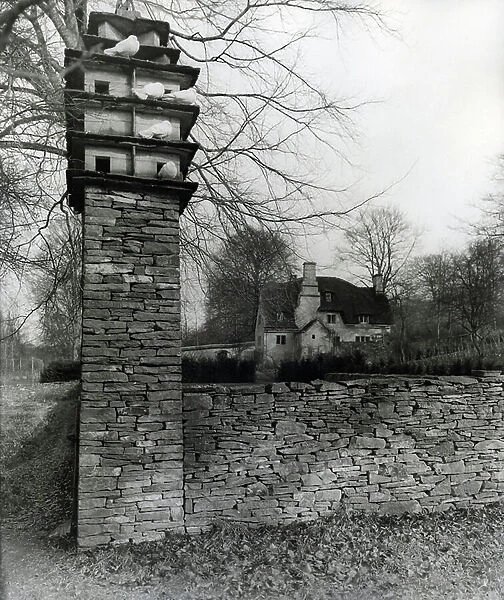 Mr Gimson's House, Sapperton, from The English Manor House (b / w photo)