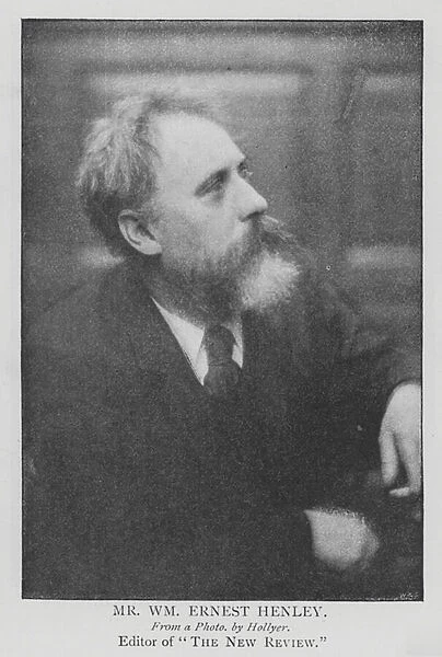 Mr William Ernest Henley (engraving)