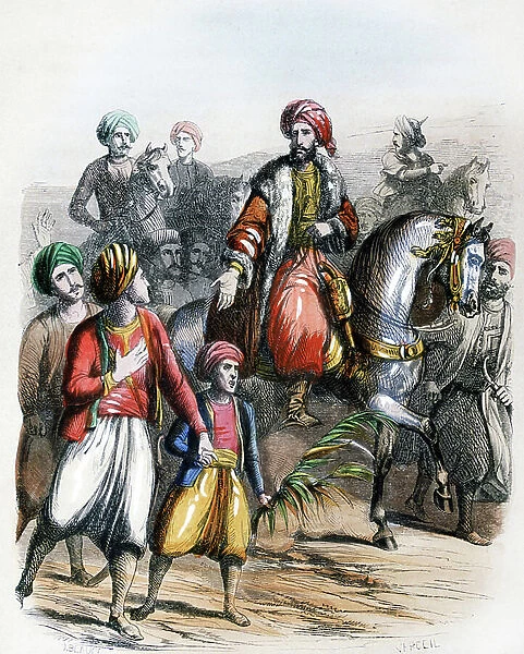 Muhammad Ali Pasha or Mehmet Ali proclaimed as Viceroy of Egypt, 1805
