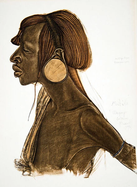 Mutila, M Gogo (Dodoma), from Dessins et Peintures d Afrique