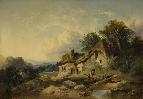 Near Hailsham, Sussex, 1859 (oil on canvas)