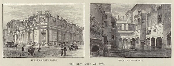 The New Baths at Bath (engraving)