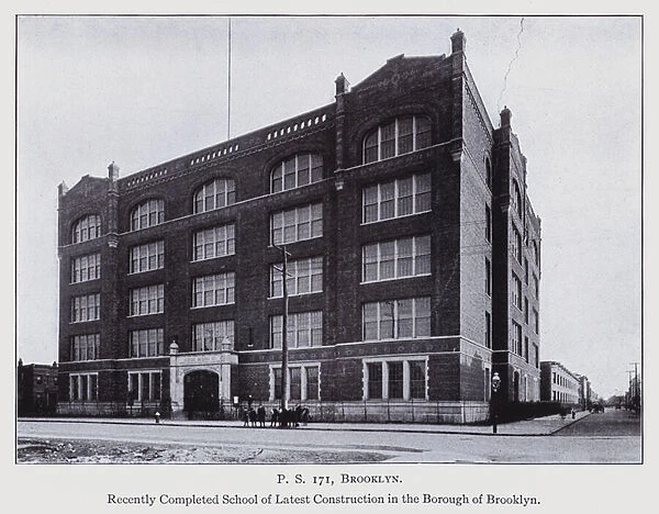 New York School Enquiry, 1911-13: Ps 171, Brooklyn (b  /  w photo)
