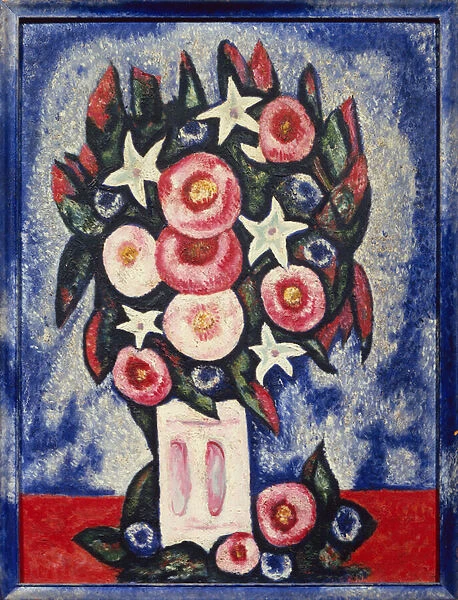 Night and Some Flowers, 1940 (oil on canvasboard)