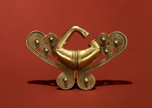 Nose Ornament, Tairona Culture (gold)