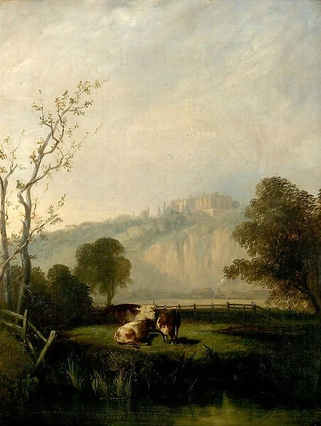 Nottingham Meadows, 1847 (oil on canvas)