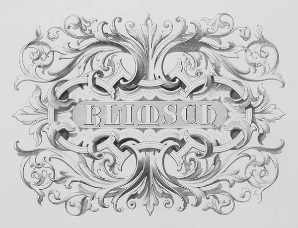 Fine Art Finder Print of Ornament by Charles Klimsch. Art Prints