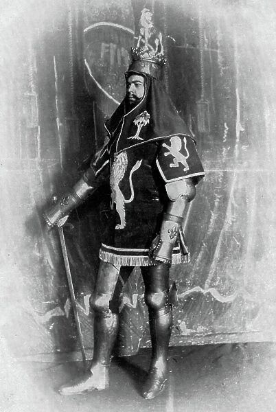 Oscar Asche as Mowbray, Duke of Norfolk in 'King Richard II'