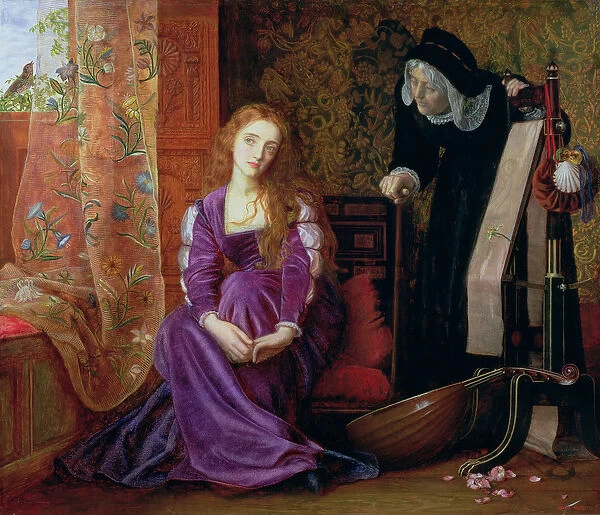 The Pained Heart, or Sigh No More, Ladies, 1868 (oil on canvas)