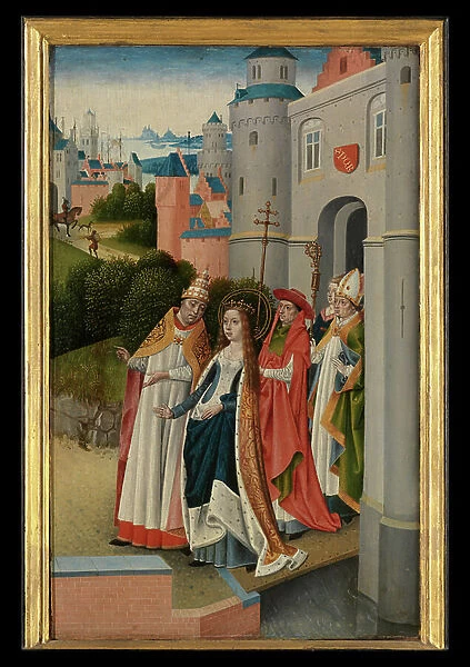 Panel from the Legend of St. Ursula, 1482 (oil on panel)