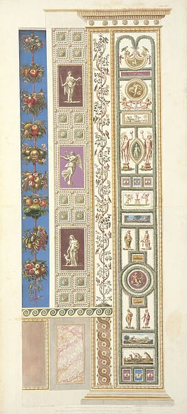 Panel from the Raphael Loggia at the Vatican, from