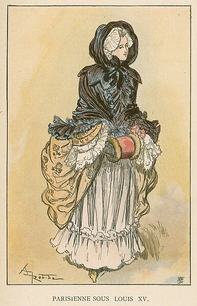 Parisienne Sous Louis XV