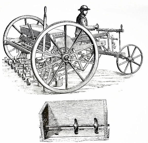 Patent Disc Drill, 1872