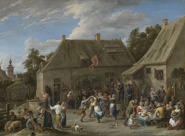 Peasant Kermis, c. 1665 (oil on canvas)
