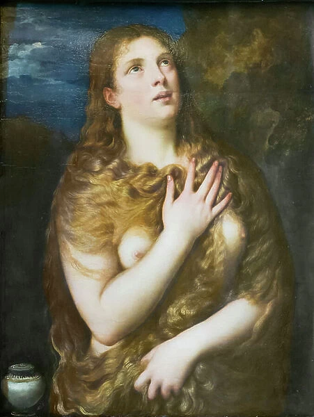 The penitent Magdalene, 1531 circa, (painting)