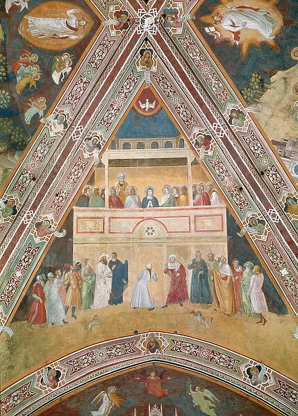 Pentecost, c. 1366-68 (fresco)
