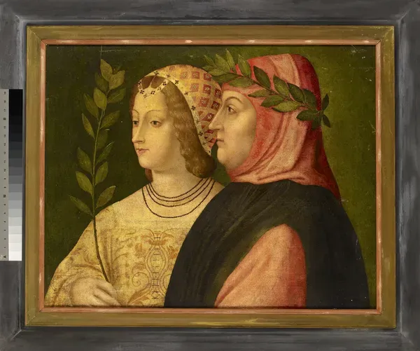 Petrarch and Laura de Noves, c. 1510 (oil on canvas)
