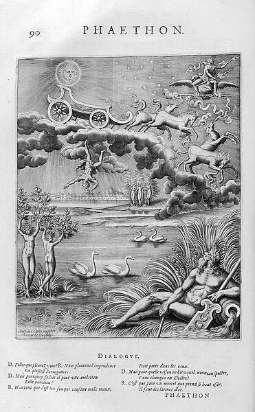 Phaethon, 1615 (engraving)