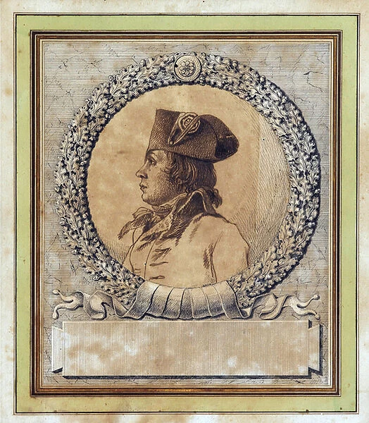 Philippe Francois Joseph Le Bas - Portrait of Philippe-Francois-Joseph Le Bas (1764-1794