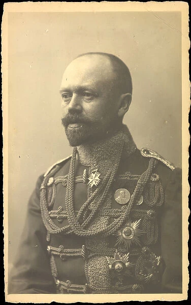 Photo Ak Prince Otto von Stolberg Wernigerode, portrait, uniform, medals