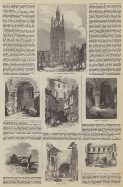 Pictorial History of Newcastle (engraving)
