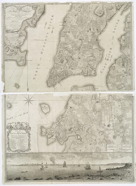 Plan of the city of New York in North America surveyed in the years 1766 & 1767 published