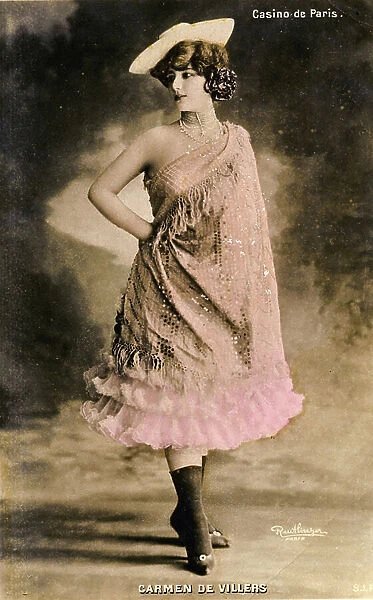 Portrait of the artist Carmen de Villers 1908
