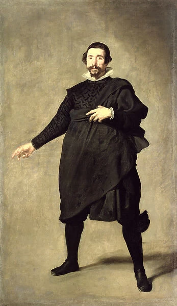 Portrait of the Buffoon Pablo de Valladolid, c. 1632 (oil on canvas)