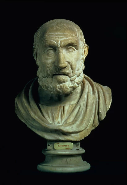 Portrait bust of male, copy after a Greek 4th century BC original (marble)