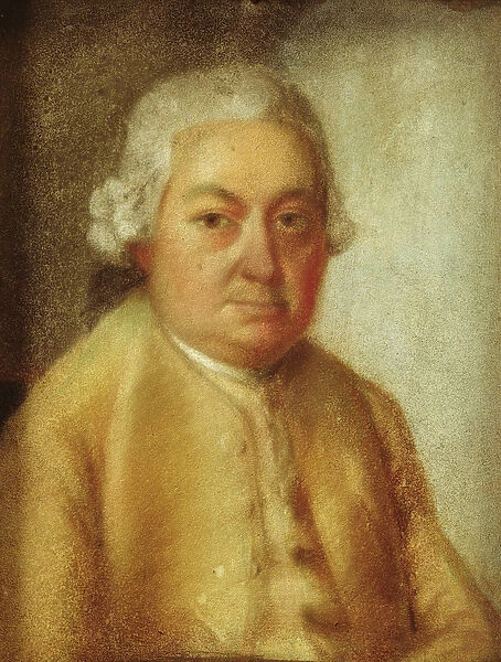Portrait of Carl Philipp Emanuel Bach, c. 1780 (pastel on paper)