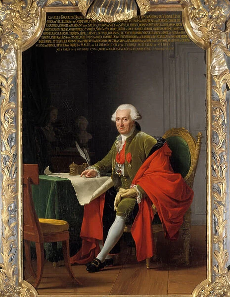 Portrait en pied de Charles Roger, Prince de Bauffremont (1713-1795