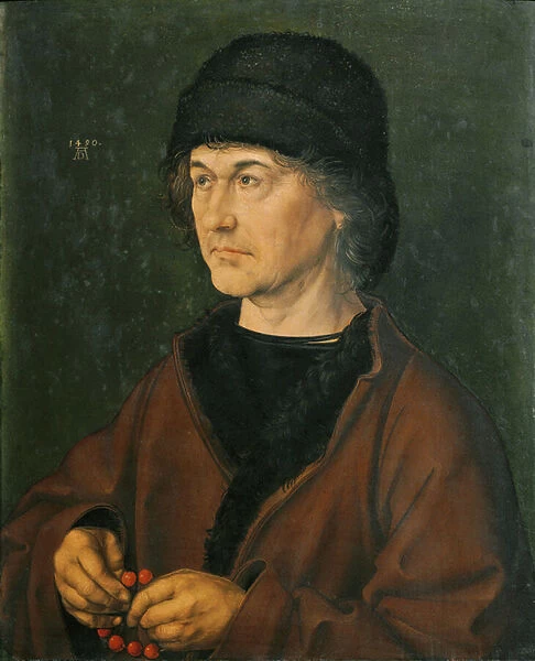 Portrait of the Father (Wood Painting, 1490)