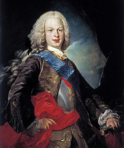 Portrait of Ferdinand VI (Fernando VI, 1713-1759), king of Spain