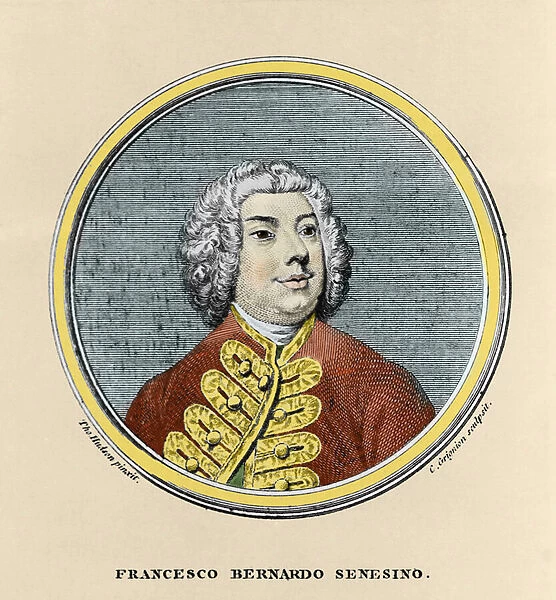 Portrait of Francesco Bernardo Senesino (1680 - 1750)