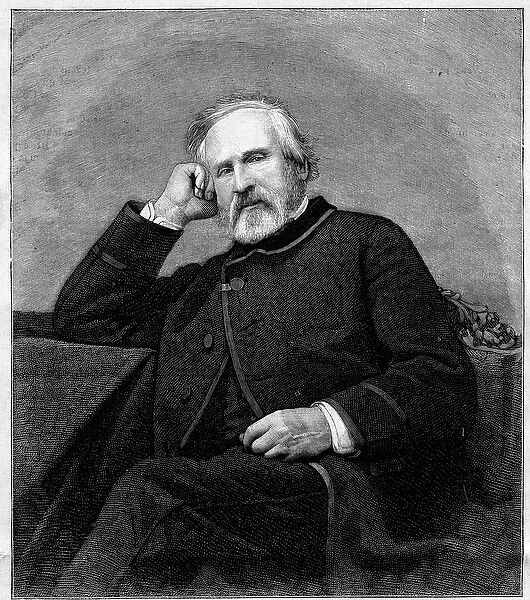 Portrait of Francois Auguste Biard (1798-1882), French painter