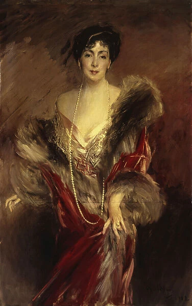 Portrait of Josefina A. de Errazuriz, 1912 (oil on canvas)