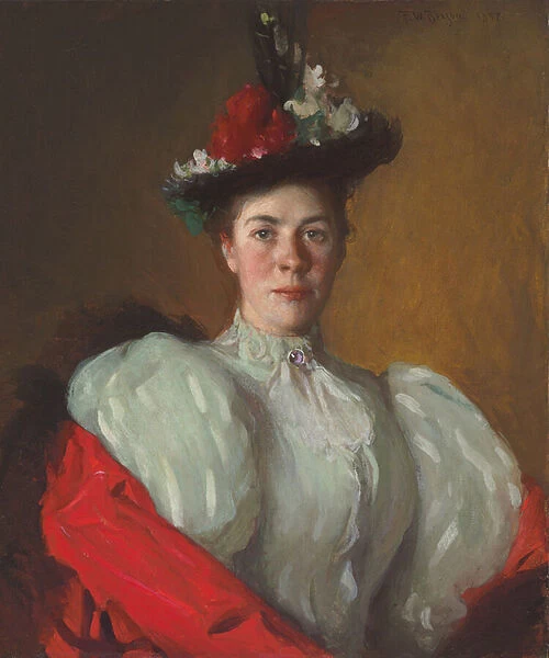 Portrait of Katherine Cavenaugh, 1897 (oil on canvas)