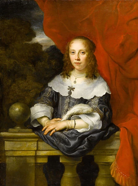 Portrait of a Lady (Margaretha van Raephorst?), 1646 (oil on canvas)