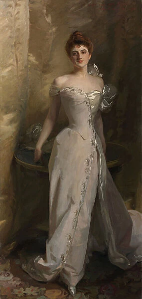 Portrait of Lisa Colt Curtis, 1898 (oil on canvas)