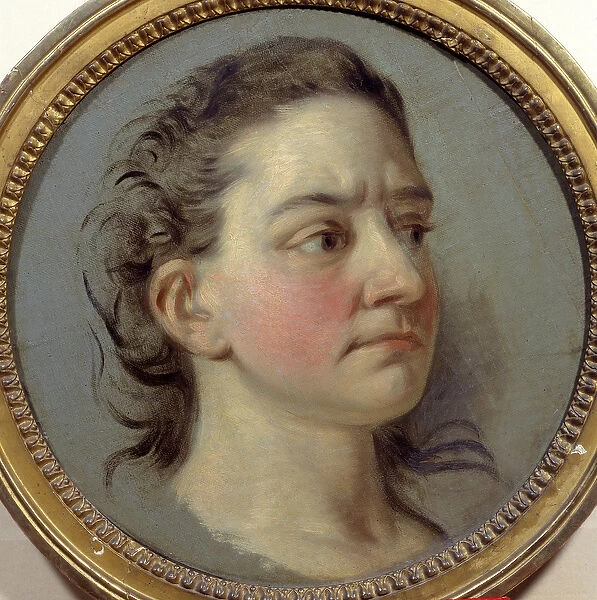 Portrait of Mademoiselle Clairon Josephe Leris de La Ttude dit Mademoiselle Clairon
