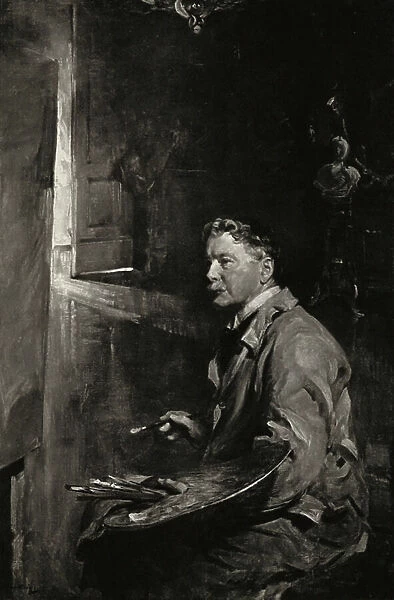 Portrait of Patrick W Adam (litho)